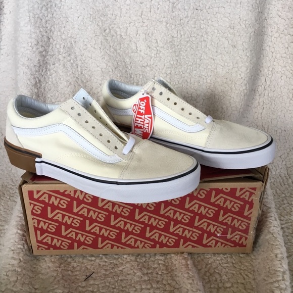 NWT Vans Old Skool Gum Block Skate Shoe W 9.5, M 8 - Picture 5 of 8